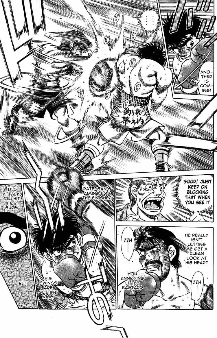 Hajime no Ippo: Fighting Spirit, Chapter 190 image 09